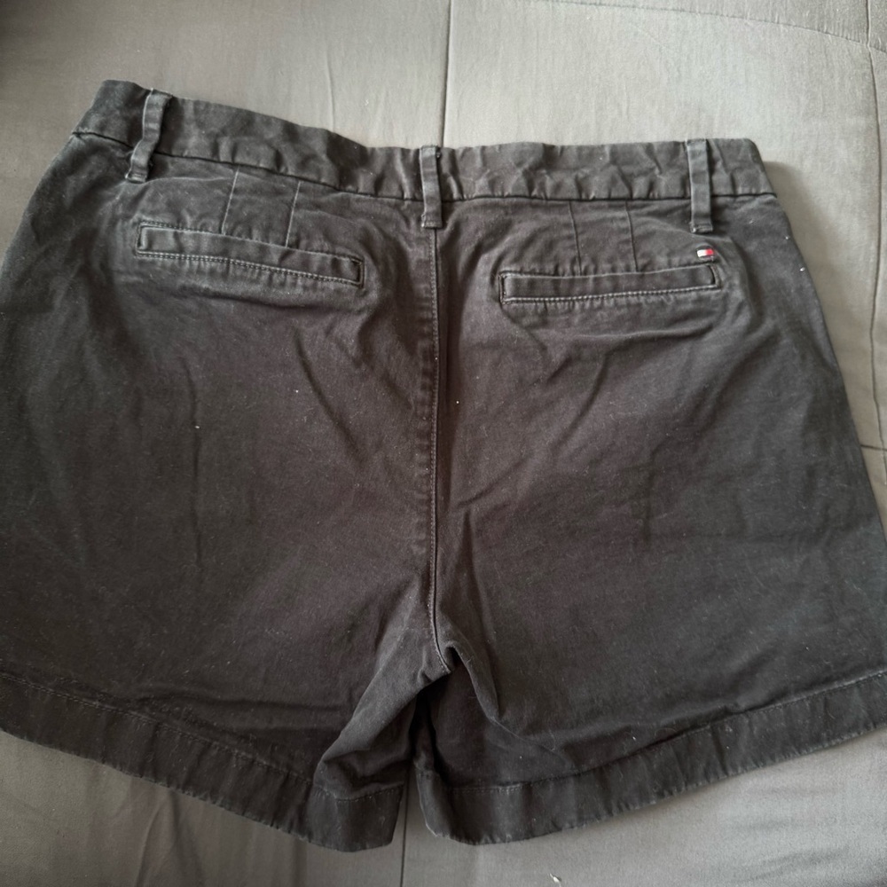 Tommy Hilfiger 100% Cotton Chino Size 8 Shorts black - Picture 4 of 7